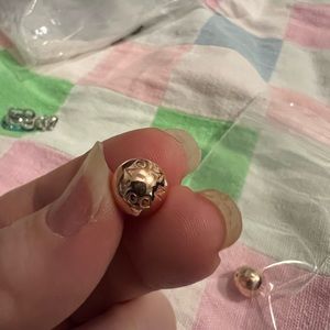 Pandora moments open bangle bracelet without bracelet